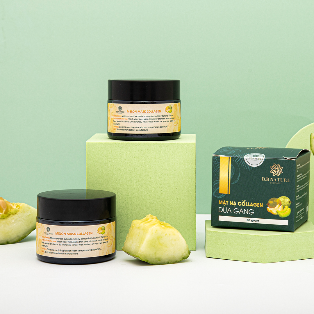 Mặt nạ Collagen Dưa Gang B.B Nature - BBMASK1