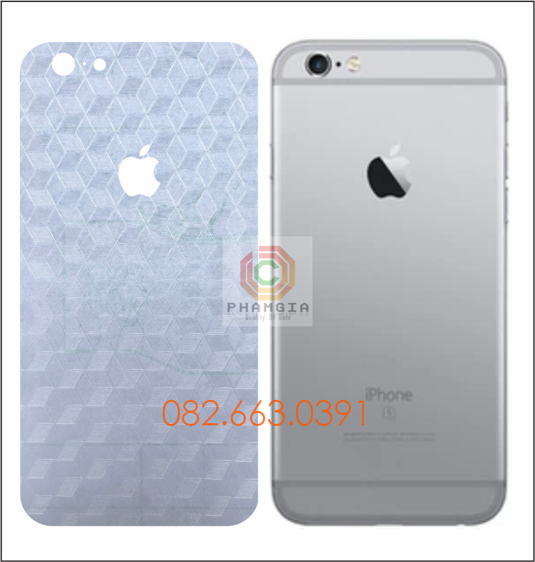 Miếng Dán Carbon Mặt Sau Của Dòng Máy Iphone