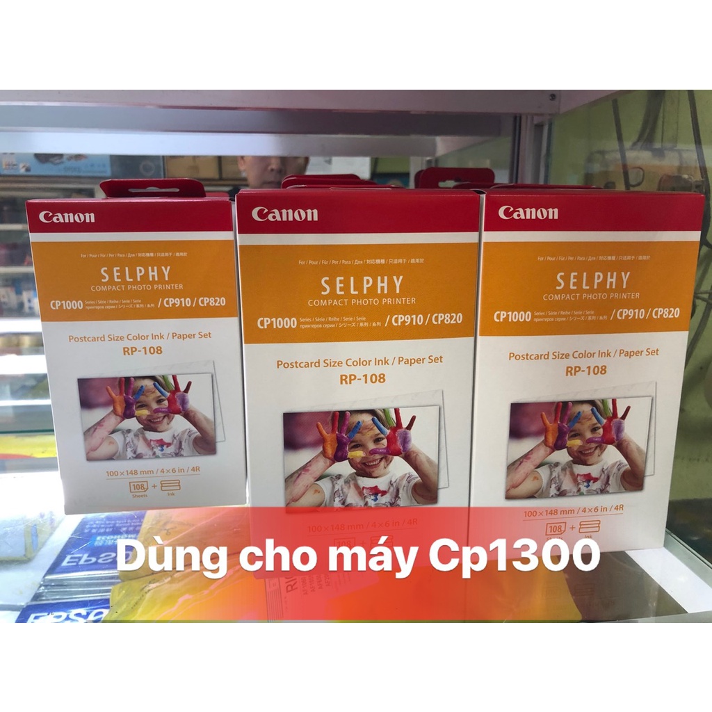 Giấy Và Mực in Canon RP108