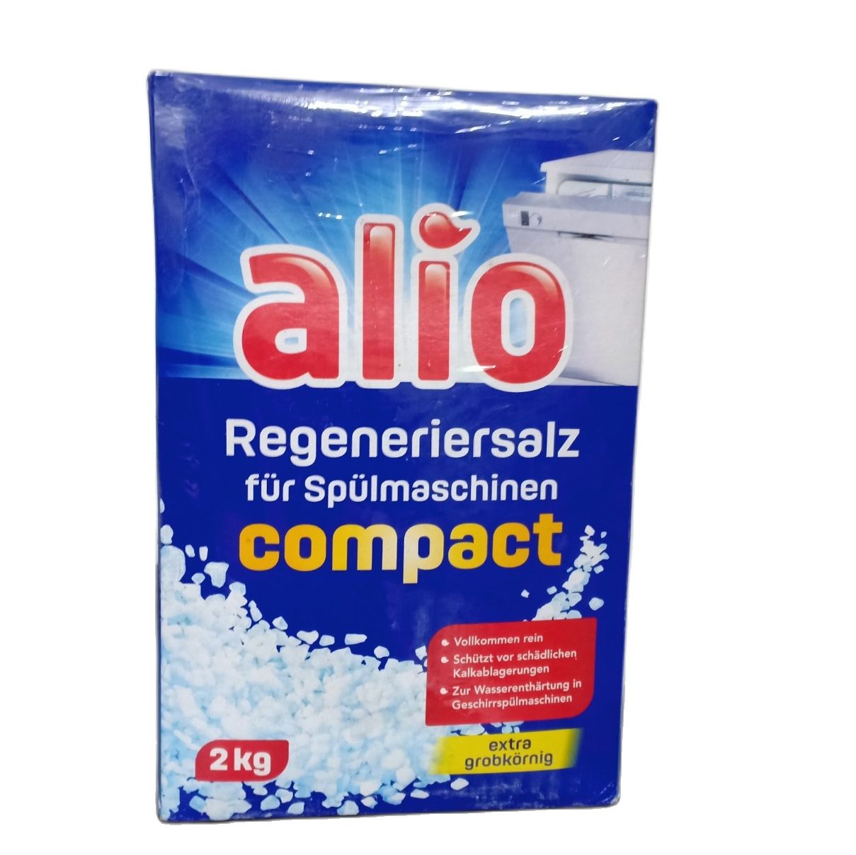 Muối rửa bát alio 2kg mẫu mới 2020