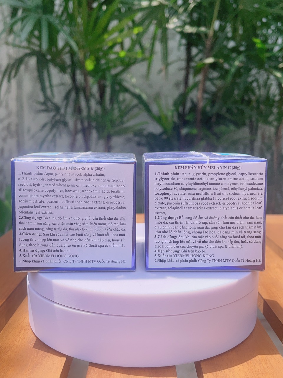 Bộ Kem Tailor Made K - C (Color Cream) Mẫu Mới  Miga (Hồng Kông)