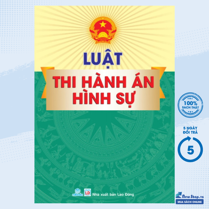 Sách - luật thi hành án hình sự - newshop