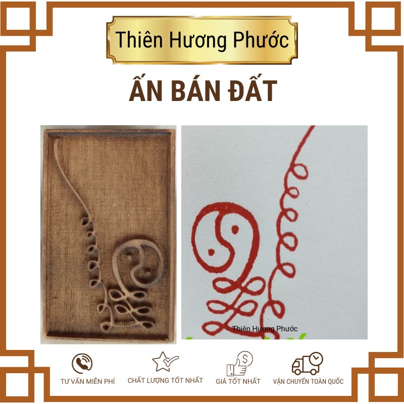 Ấn cửu thiên huyền nữ 5cm