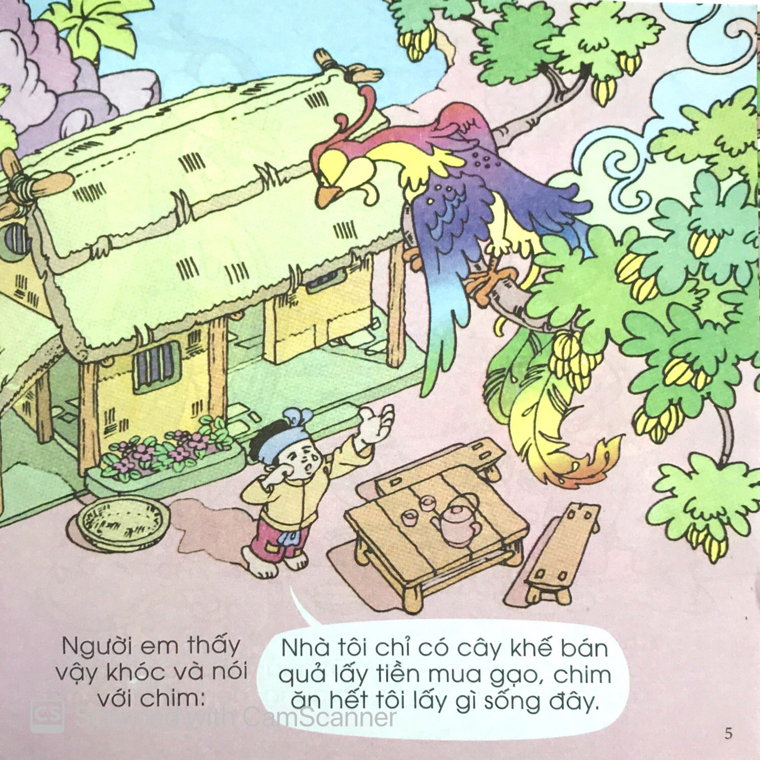 Bé Tập Kể Chuyện - Cây Khế