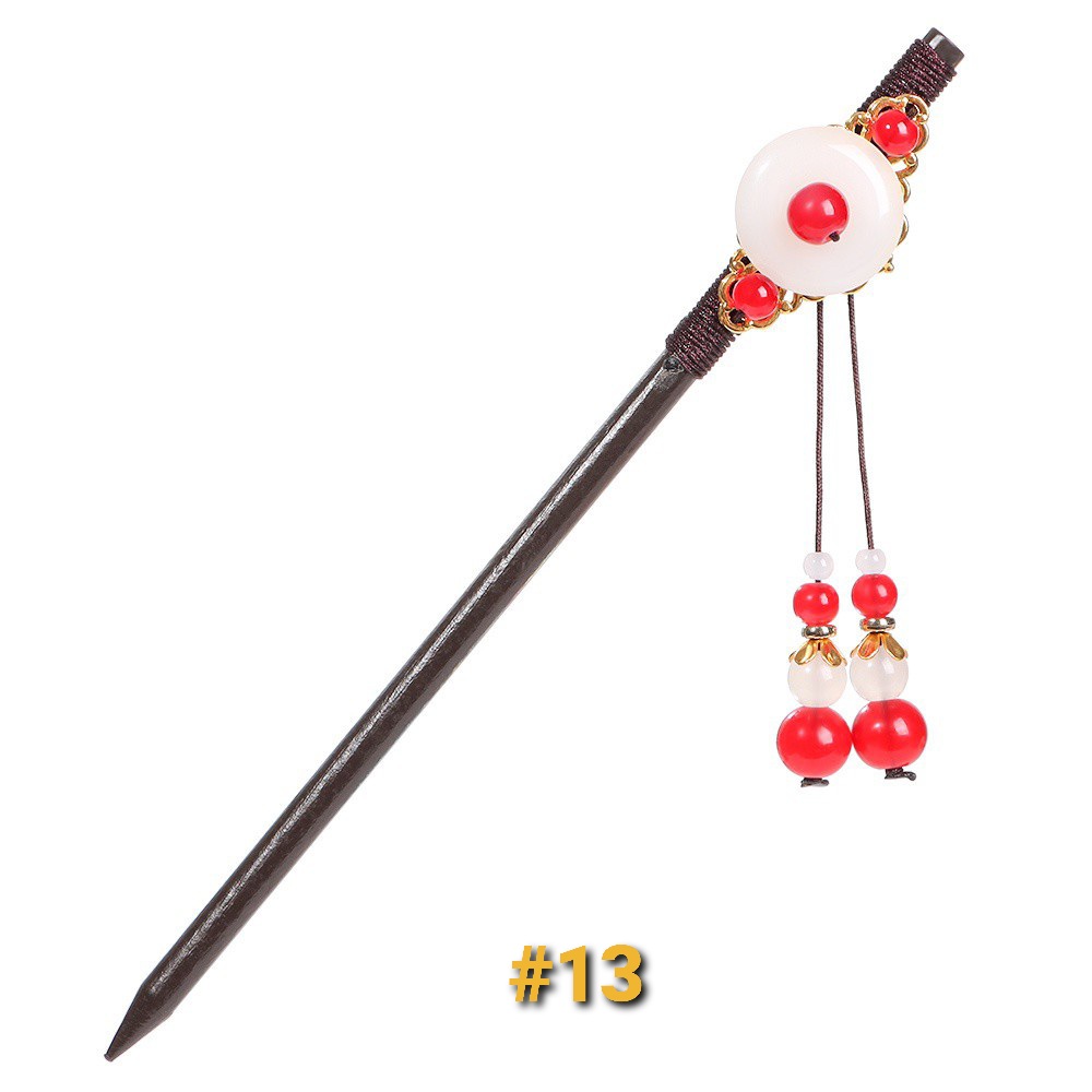 TRÂM BÚI TÓC CỔ PHONG GỖ MIX ĐÁ