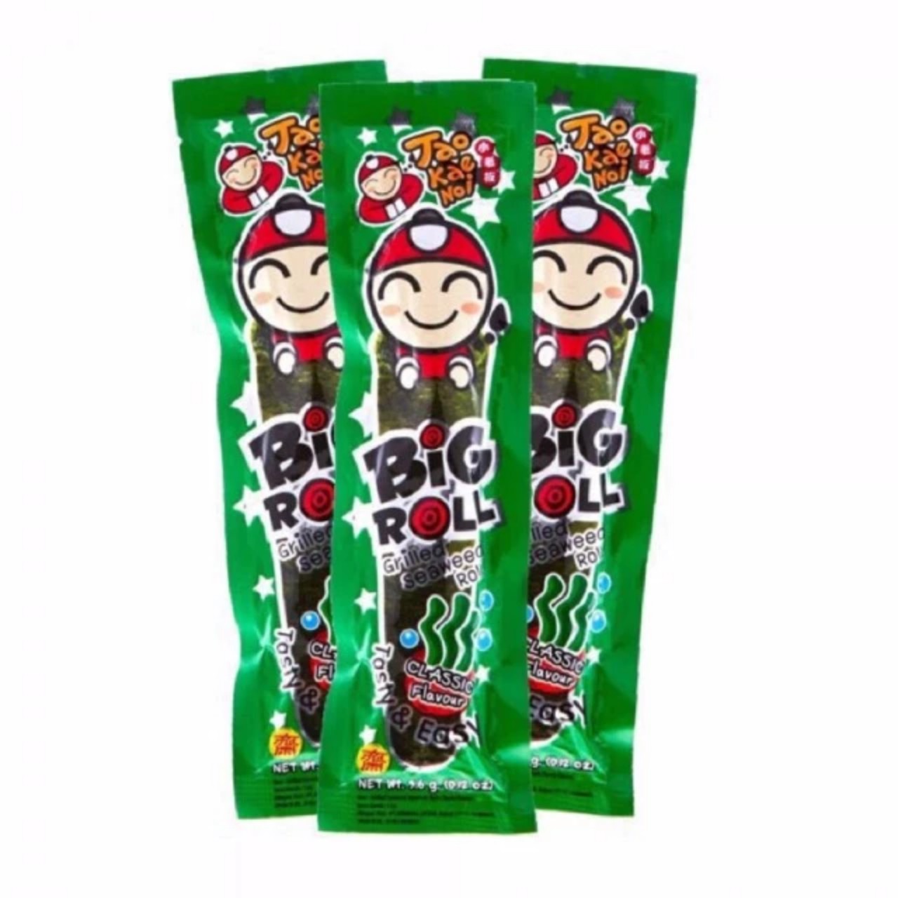 LỐC 12] Snack Rong Biển cuộn Big Roll Thái Lan