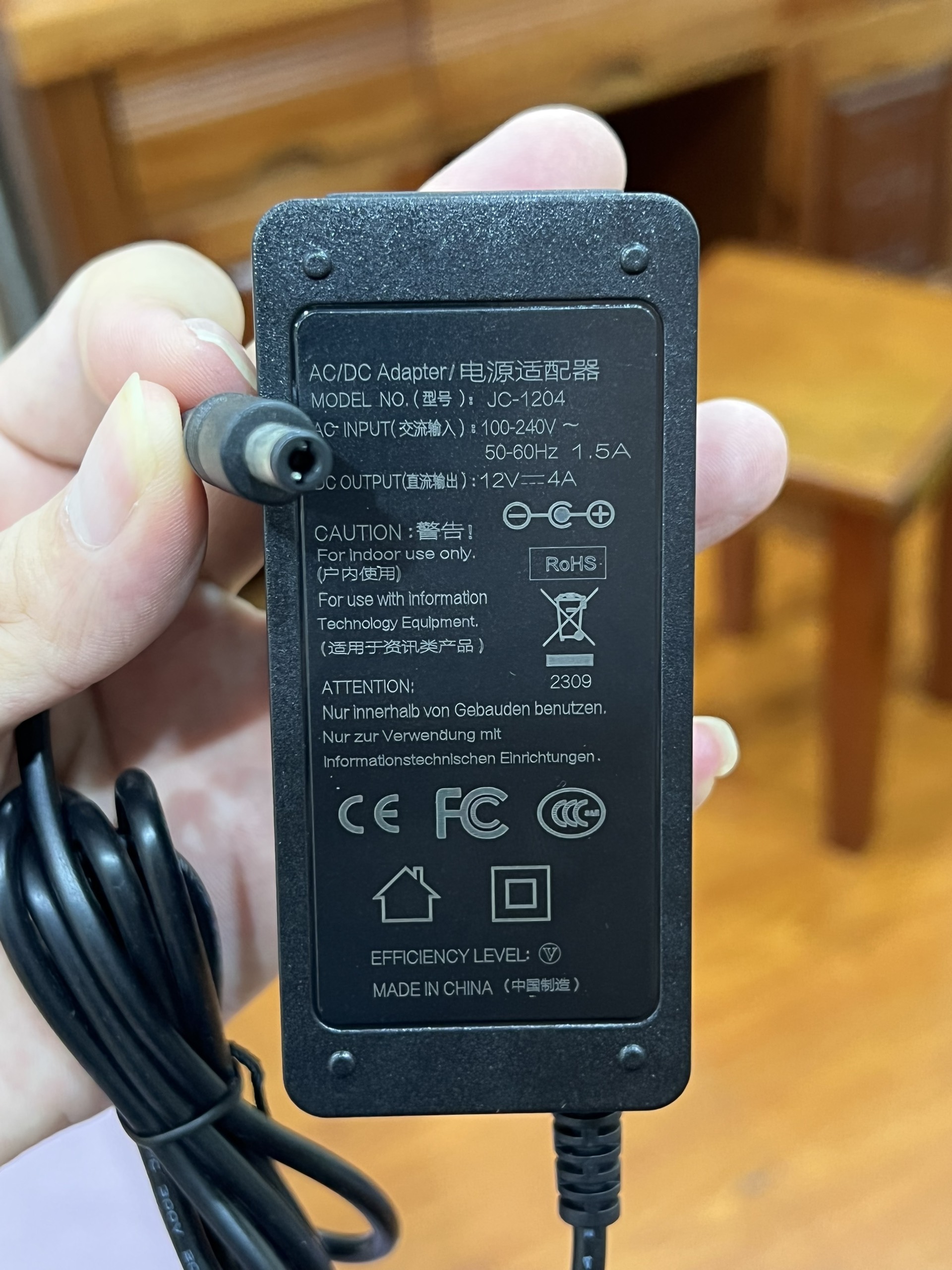 NGUỒN SẠC MÀN HÌNH MÁY TÍNH AOC 12V