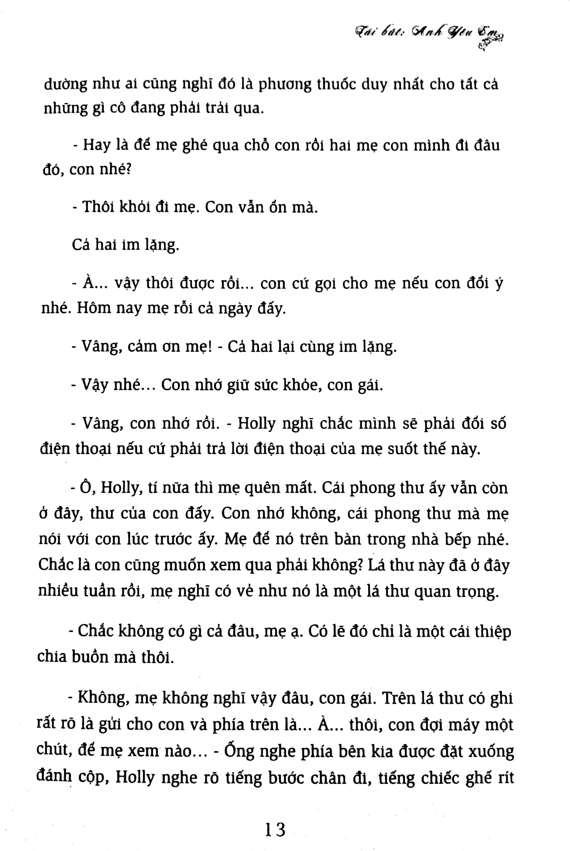 Sách Fahasa - Tái Bút Anh Yêu Em (Tái Bản 2018)