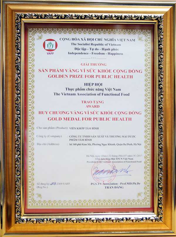 Viên Khớp Tâm Bình
