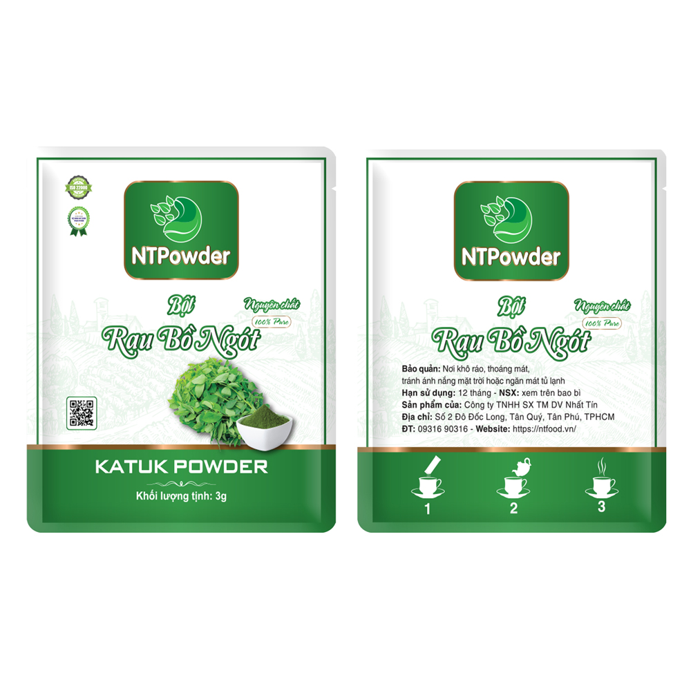 Powder passion fruit dryer cold ntpowder tofu 60gr/bag 50gr - Nhat Tin Food