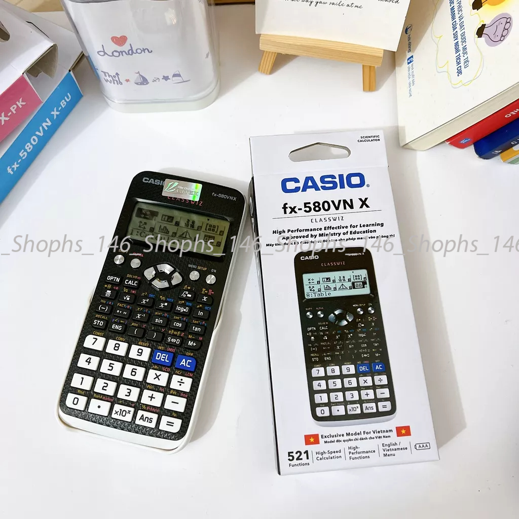 (Rẻ Vô Địch) Máy tính Casio FX 570VNX HÀNG OEM THÁI LAN , Máy Tính Cầm Tay , Máy tính  cho kết quả nhanh chóng chính xác , tuyệt đối. Máy Tính Cho Học Sinh Cấp 2, Cấp 3, kế toán , sinh viên đại học tại Smart My House- Mall