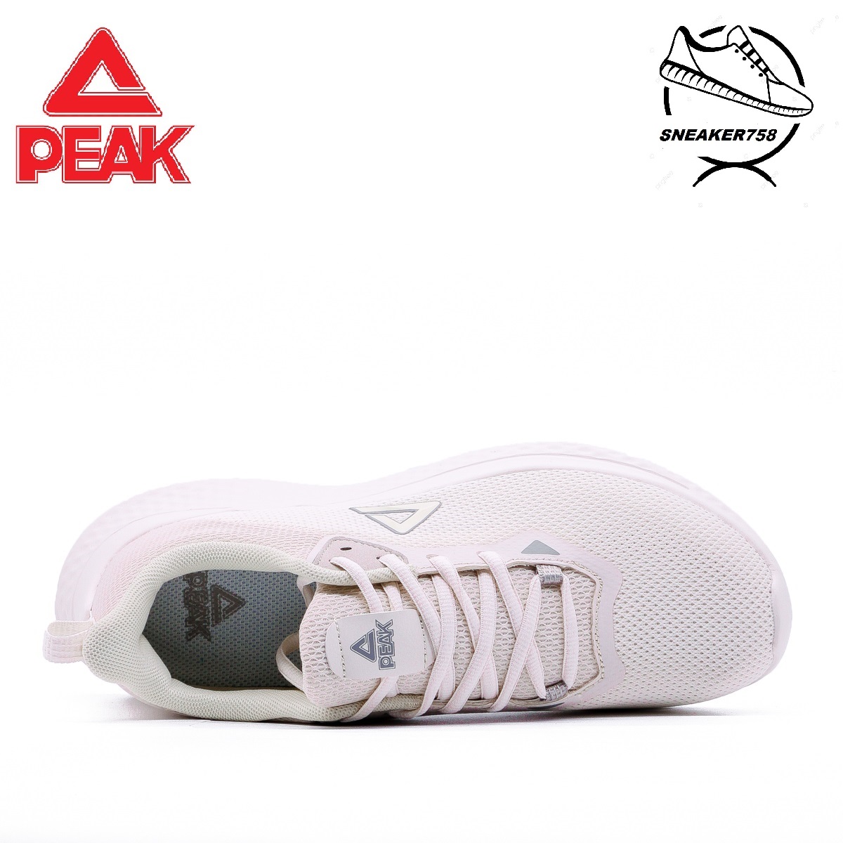 Giày PEAK Running E223198H - Trắng Off White