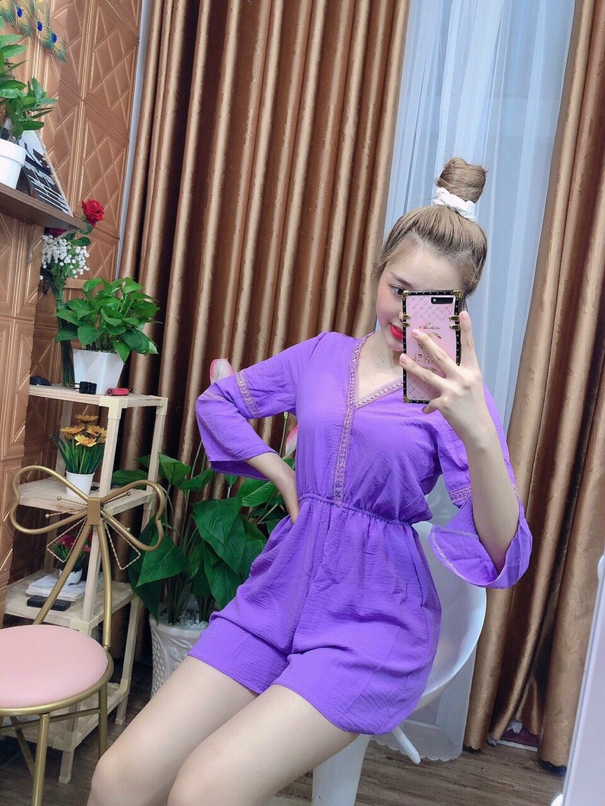 Jum đùi tay lỡ cổ V #jumduitaylo