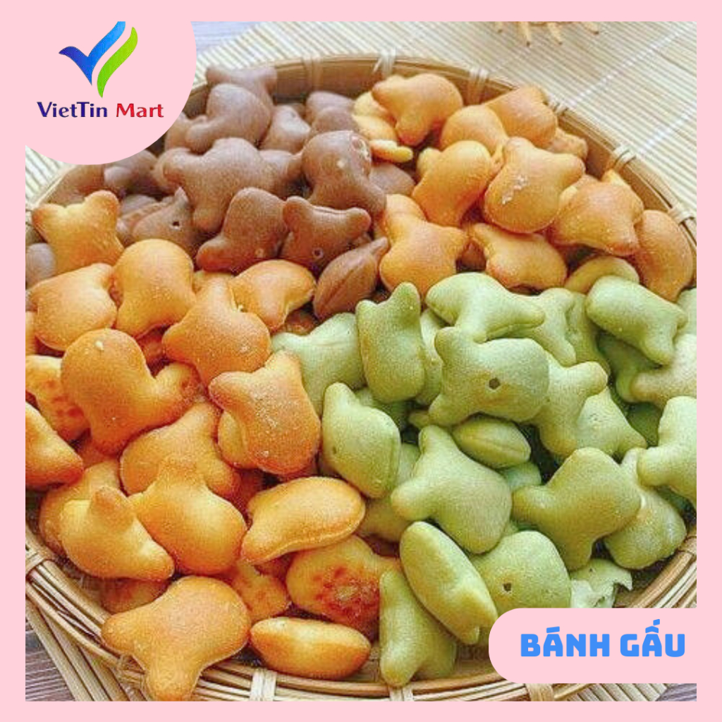 420GR_ Bánh gấu 3 vị -Viettin Mart