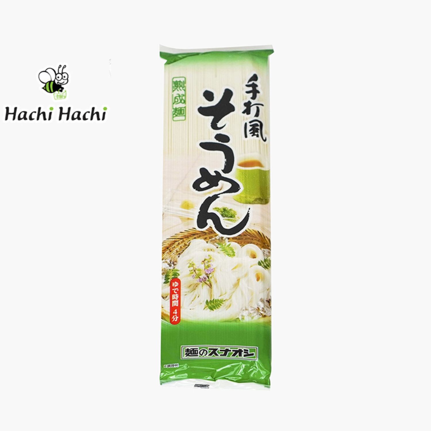 Mì somen nhật bản men sunaoshi 200g - hachi hachi japan shop