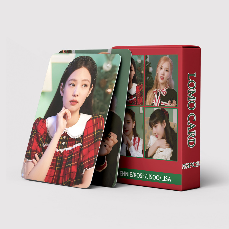 Set 55 lomo card Blackpink 2024