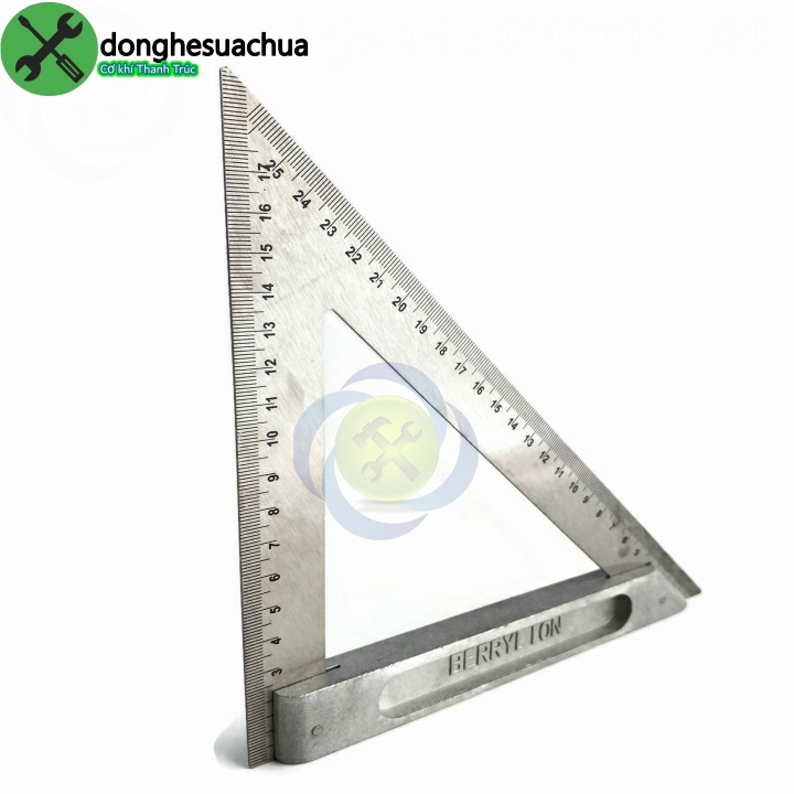 Thước tam giác berrylion 070703200 200mm