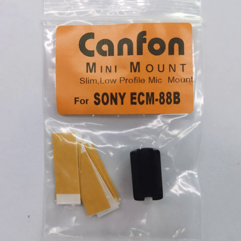 Canfon minimount Lavalier Micro ngăn chặn ma sát chủ đối với Sony D11D21 ecmv1bmp
