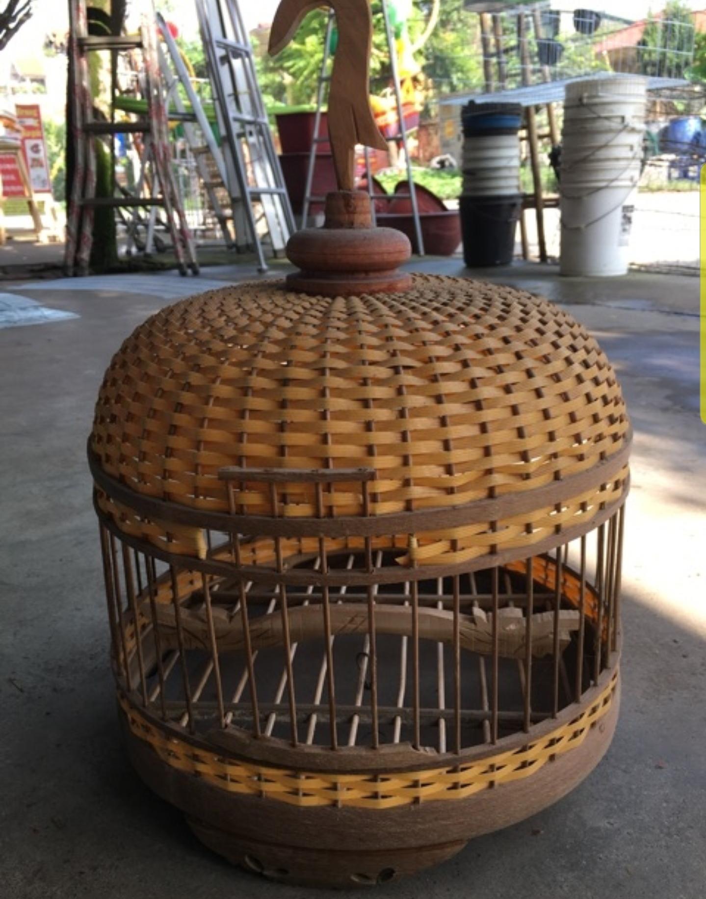 Lồng nuôi chim cu gáy tròn
