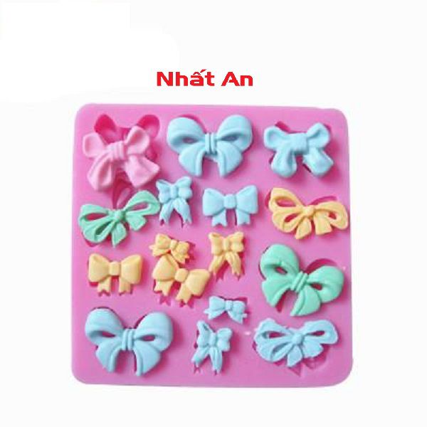 Khuôn silicone 4d hình nơ