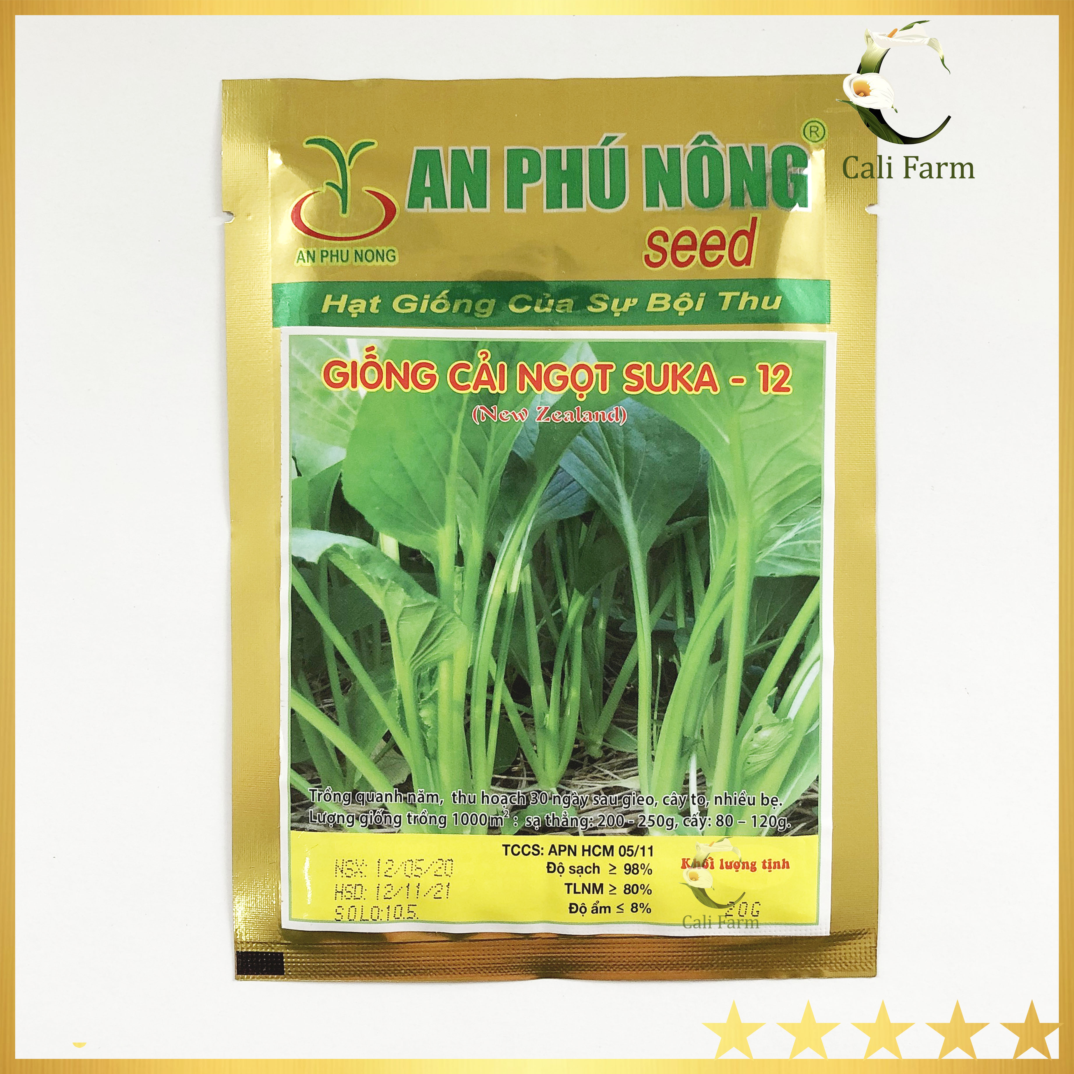 Hạt giống Cải Ngọt  20g