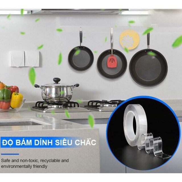 Băng dính 2 mặt siêu chắc