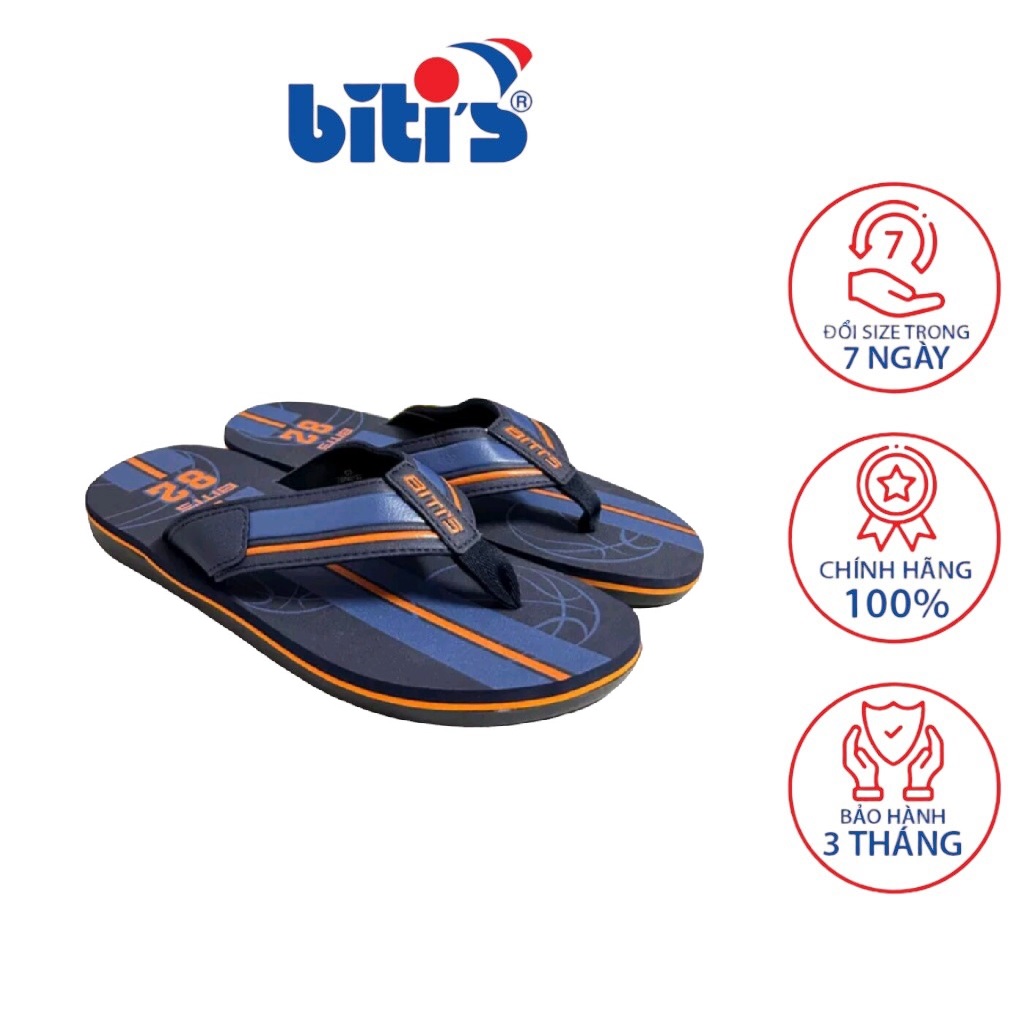 Dép xốp nam Biti's BXM000800 (XANH DƯƠNG + XÁM)