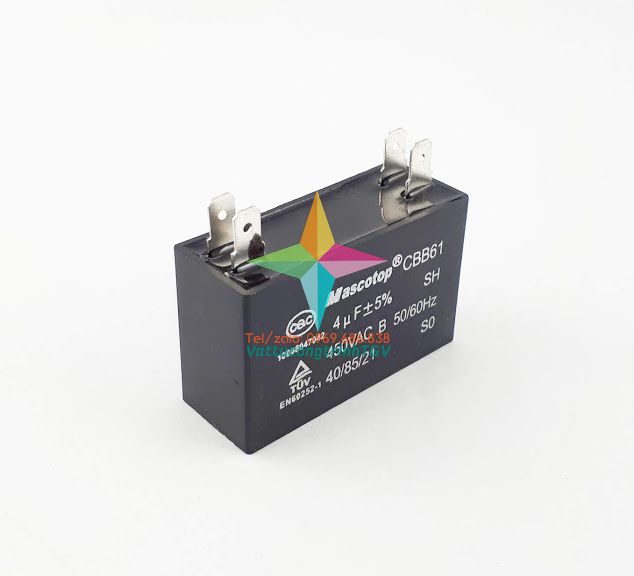 Tụ quạt MASCOTOP CBB61  4mF+5%