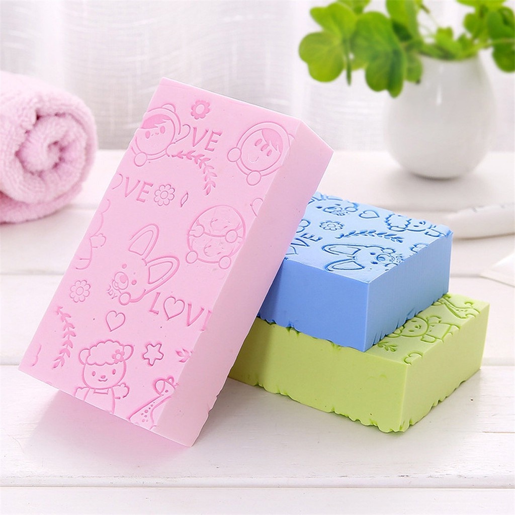 Mút tắm bọt biển kỳ ghét tẩy tế bào chết siêu sạch a3811