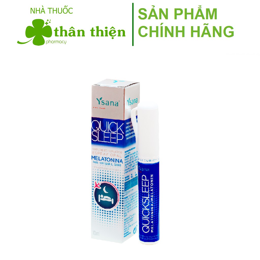 Xịt ngủ Quick Sleep – Giúp hỗ trợ dễ ngủ, ngủ ngon, giảm tình trạng mất ngủ, ngủ không sâu giấc (10ml-149 lần xịt)