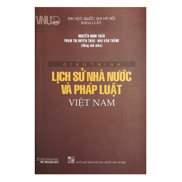 Sách – Giáo trình lịch sử nhà nước và pháp luật Việt Nam