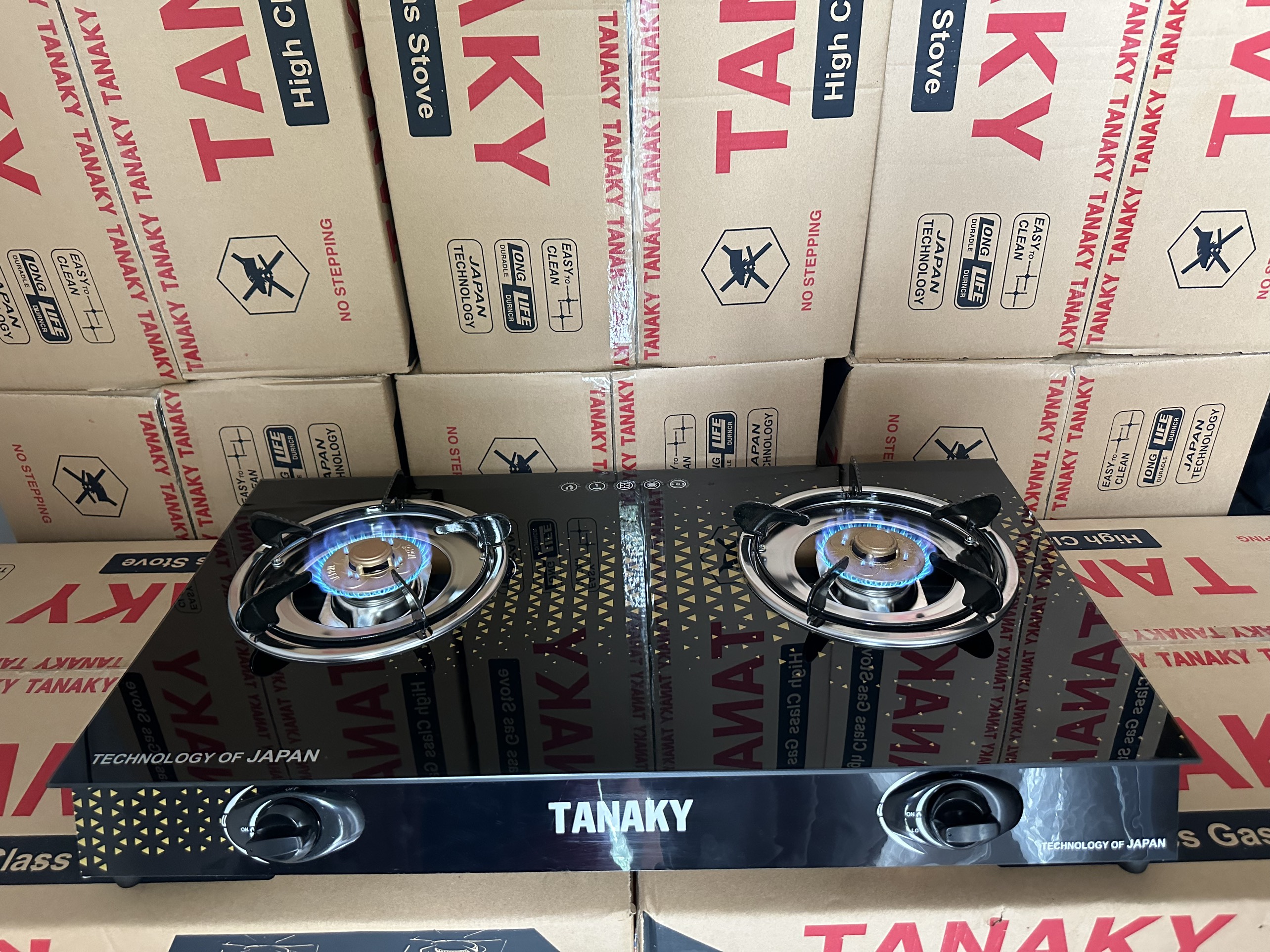 Bếp gas đôi TANAKY loại xịn