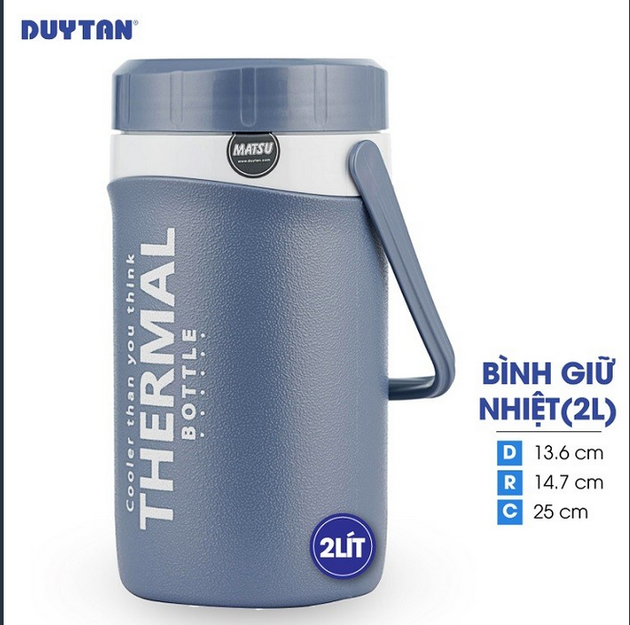 Bình giữ nhiệt Duy Tân 1 lít- Giữ lạnh 12h
