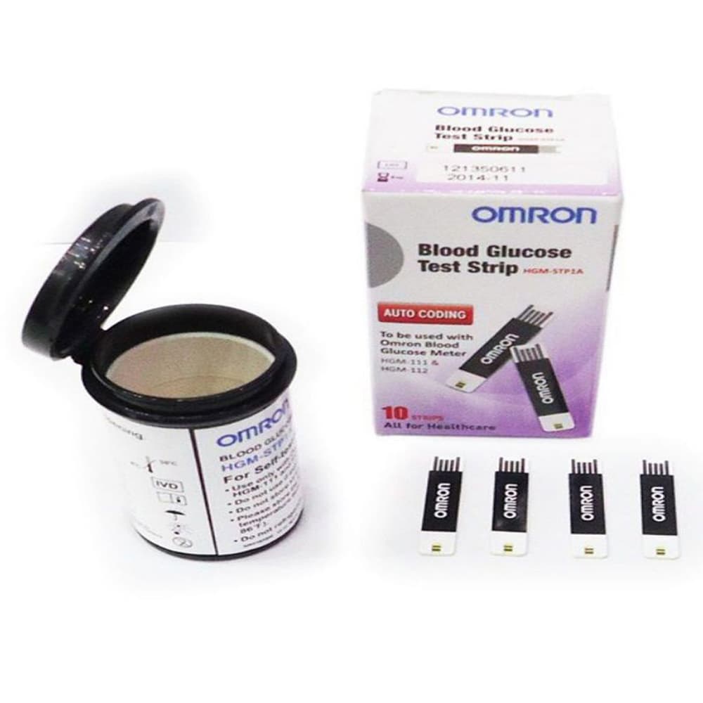 Que Thử Đường Huyết Omron HGM-STP1A