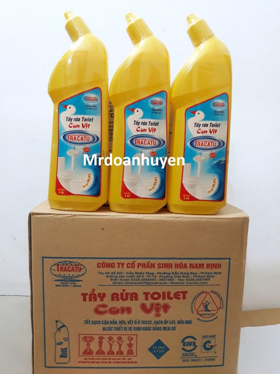 Nước Tẩy Bồn Cầu Con Vịt TRACATU Chai 1000ml