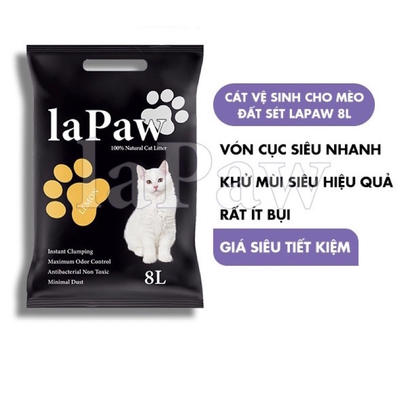 Cát Vệ Sinh Cho Mèo LaPaw(Catsme) Túi 8L