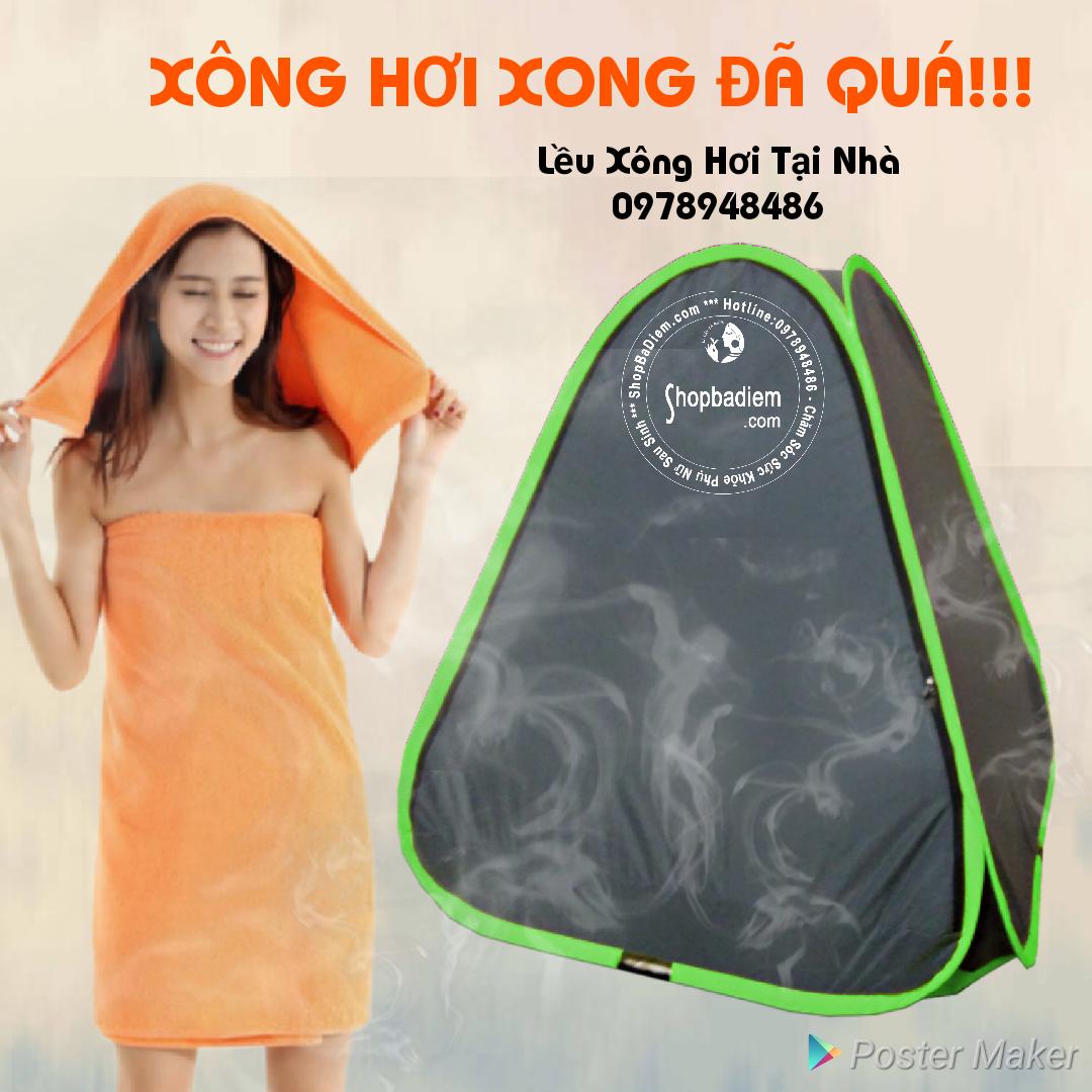 Lều Xông Hơi Cho Mẹ Sau Sinh