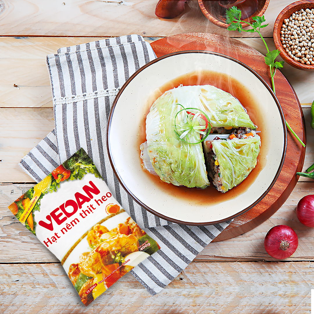 [Mua 1 Tặng 1] Hạt Nêm Thịt Heo VEDAN – Ngon Đậm Đà, Tiết Kiệm