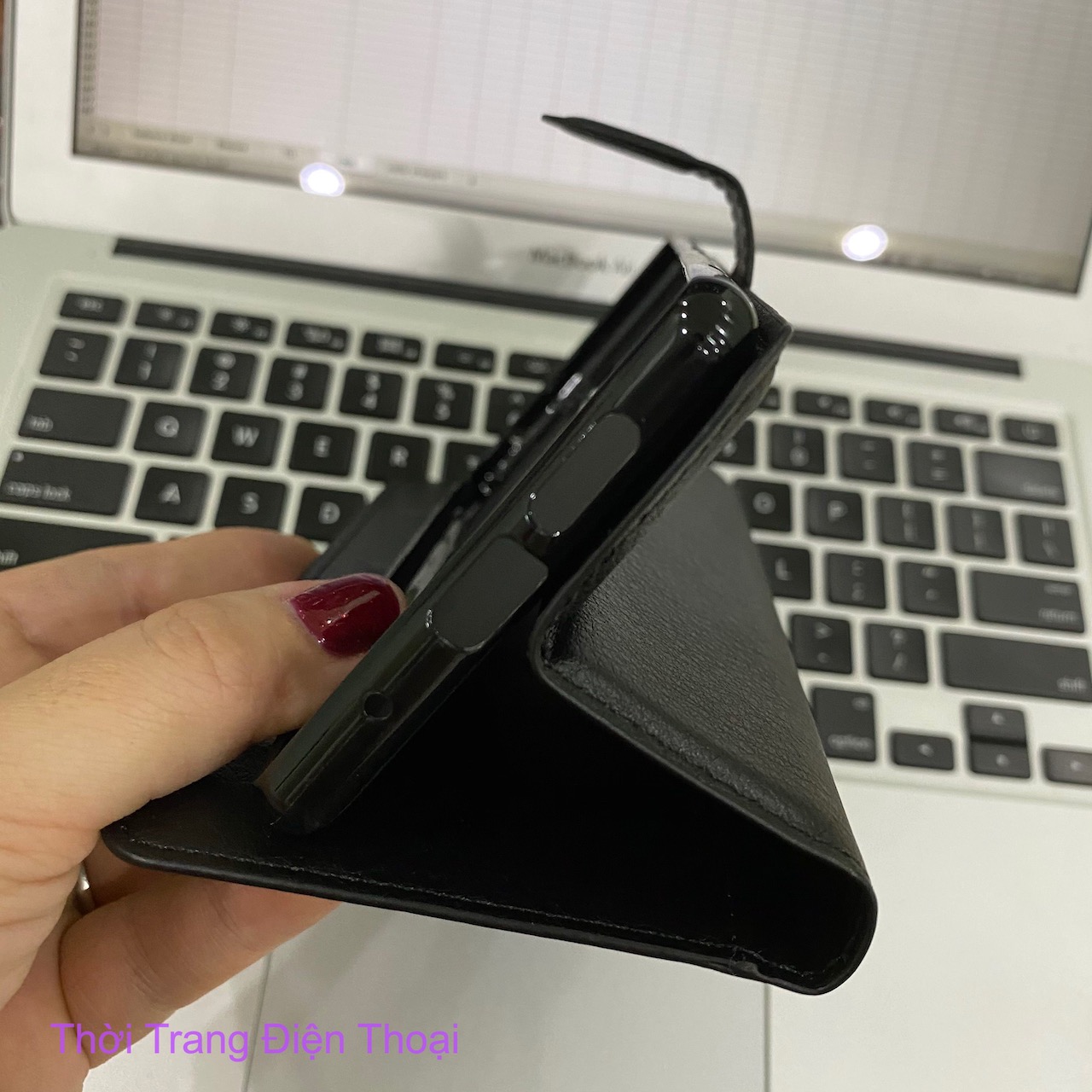 Sony Xperia-1 - Bao da điện thoại chất liệu PU
