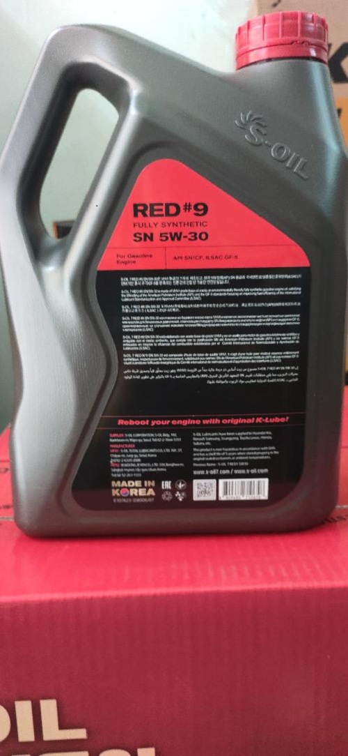 DẦU NHỚT S-OIL RED#9 API SP 5W30