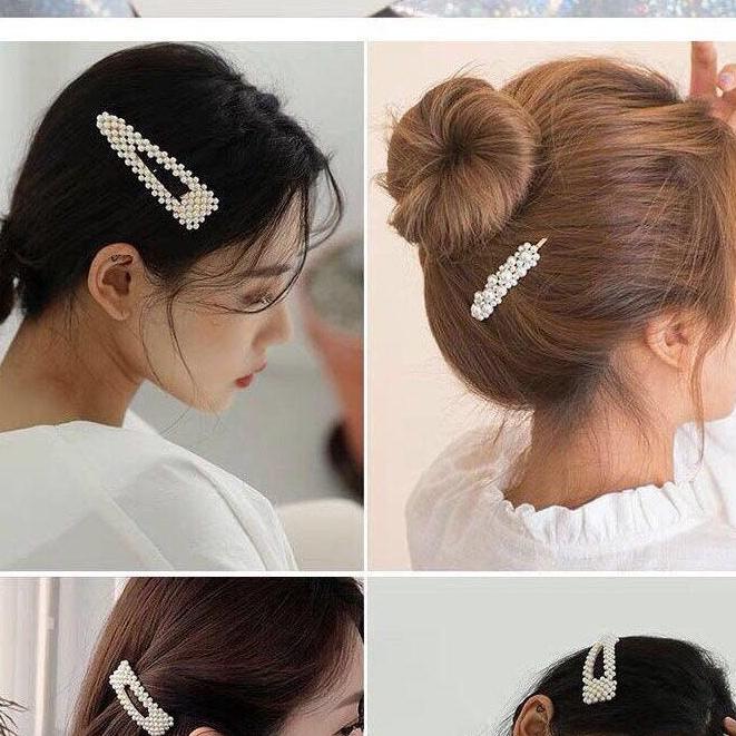 Set 4 Kẹp Tóc Hàn Quốc Siêu Xinh