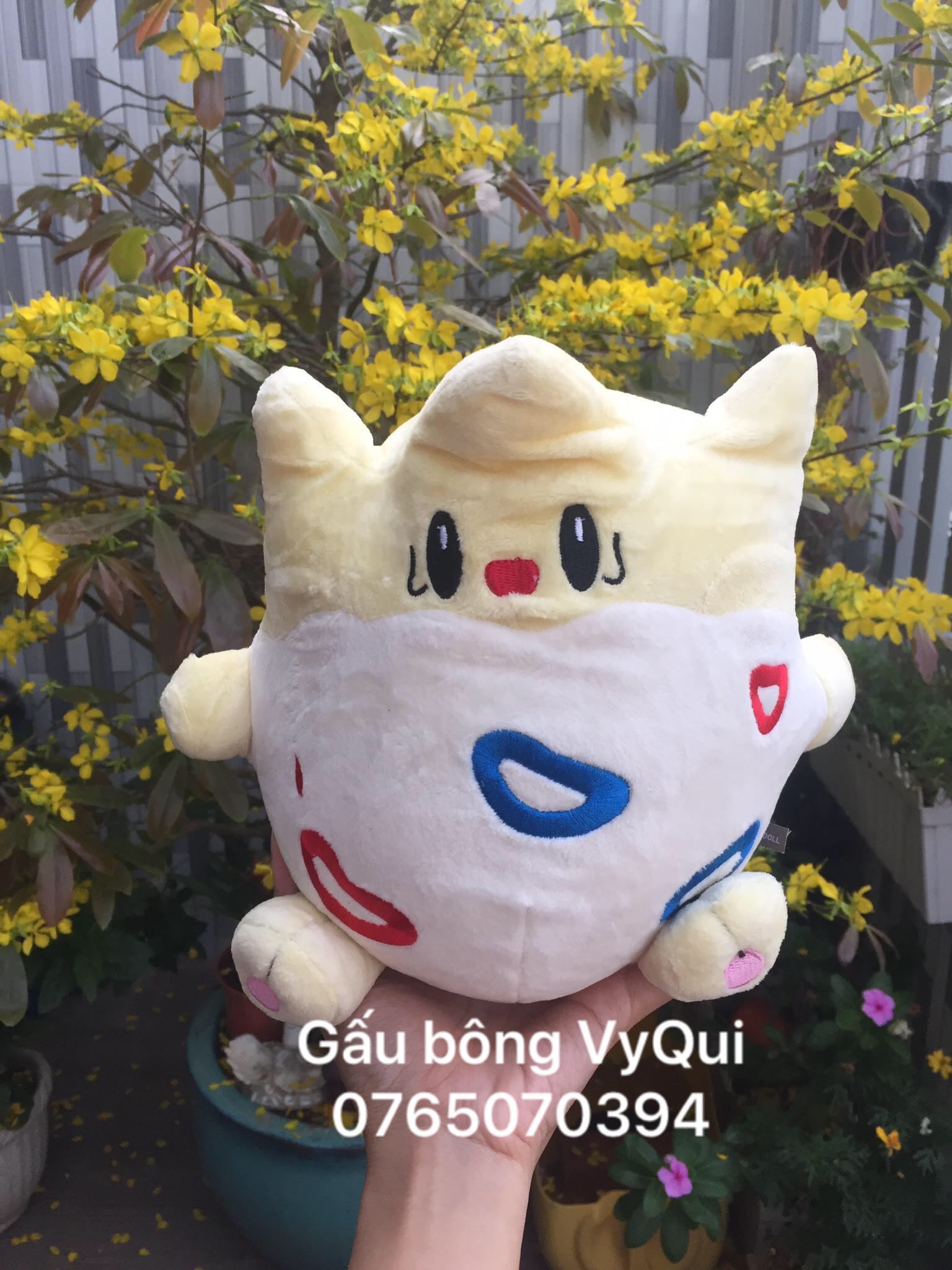[HCM]Gấu bông pokemon trứng Togepy