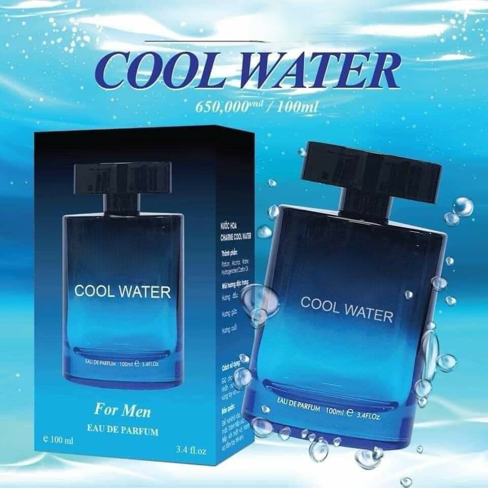 Nước Hoa Cool Water 100ml - chiết 10ml có hộp.