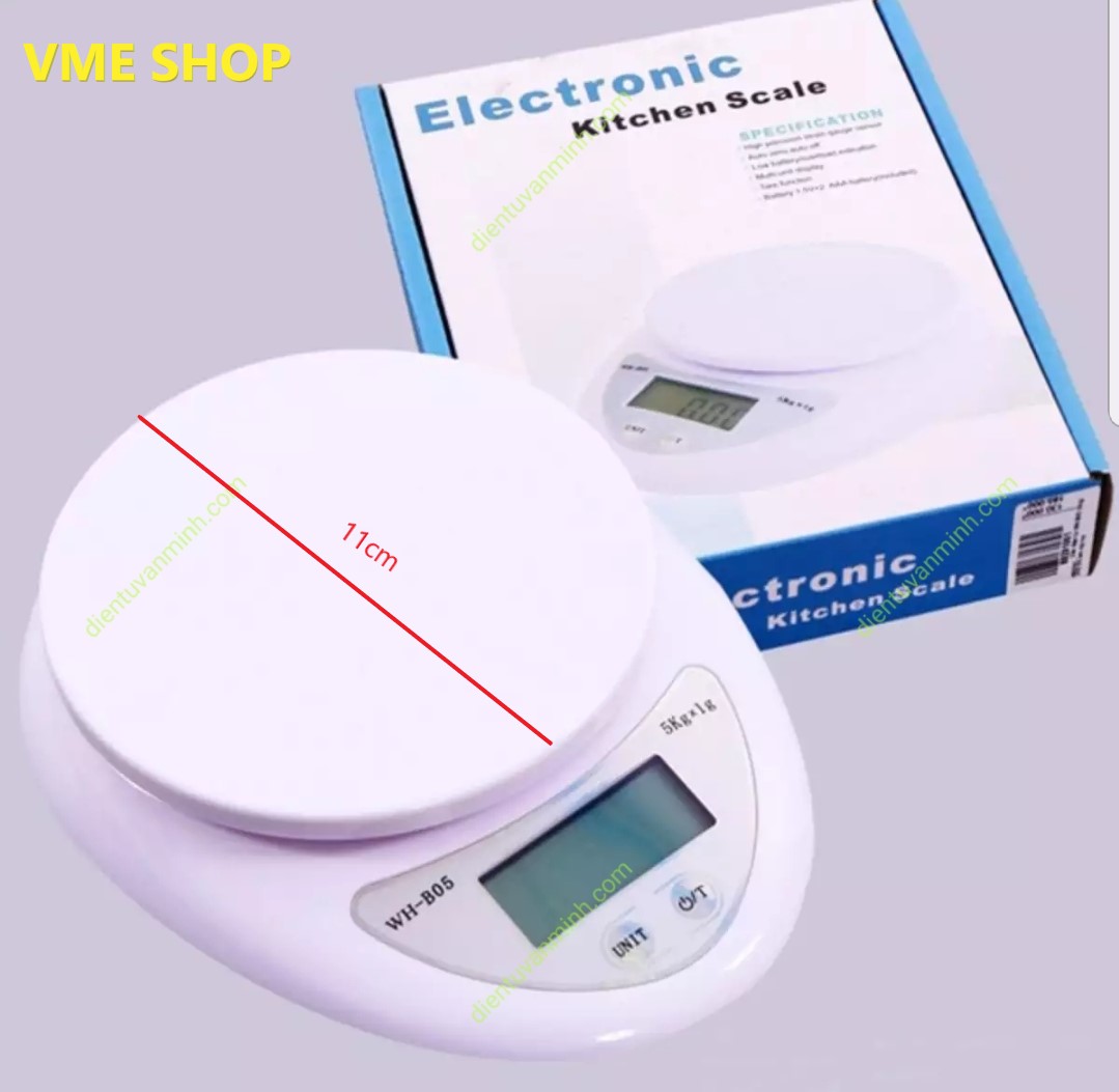 Cân thực phẩm điện tử 5kg WH-B05