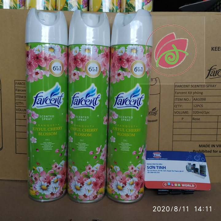 Nước hoa xịt phòng cao cấp Farcent 320ml