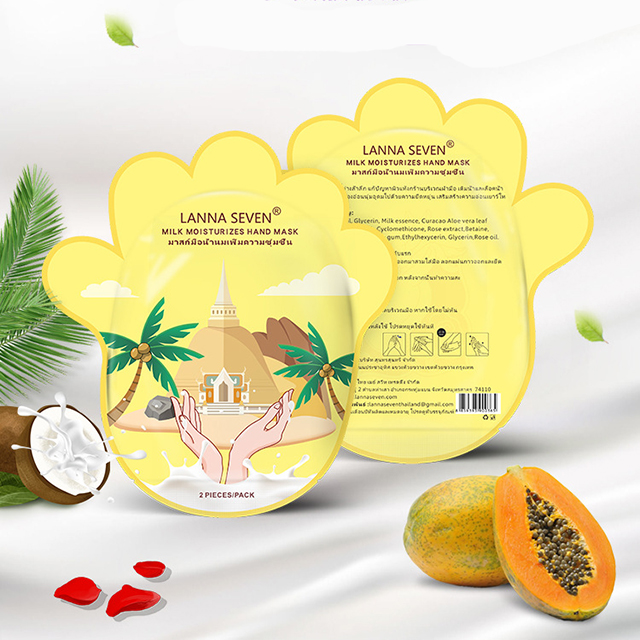 [GIẢM 5% ĐƠN 129K][HCM]Mặt Nạ Dưỡng Da Tay LANNA SEVEN Thái Lan 2 PIECES/PACK