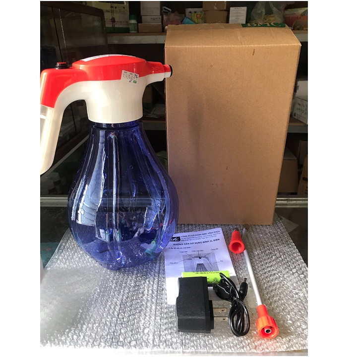 Bình tưới cây điện cao cấp BMC 3 lít