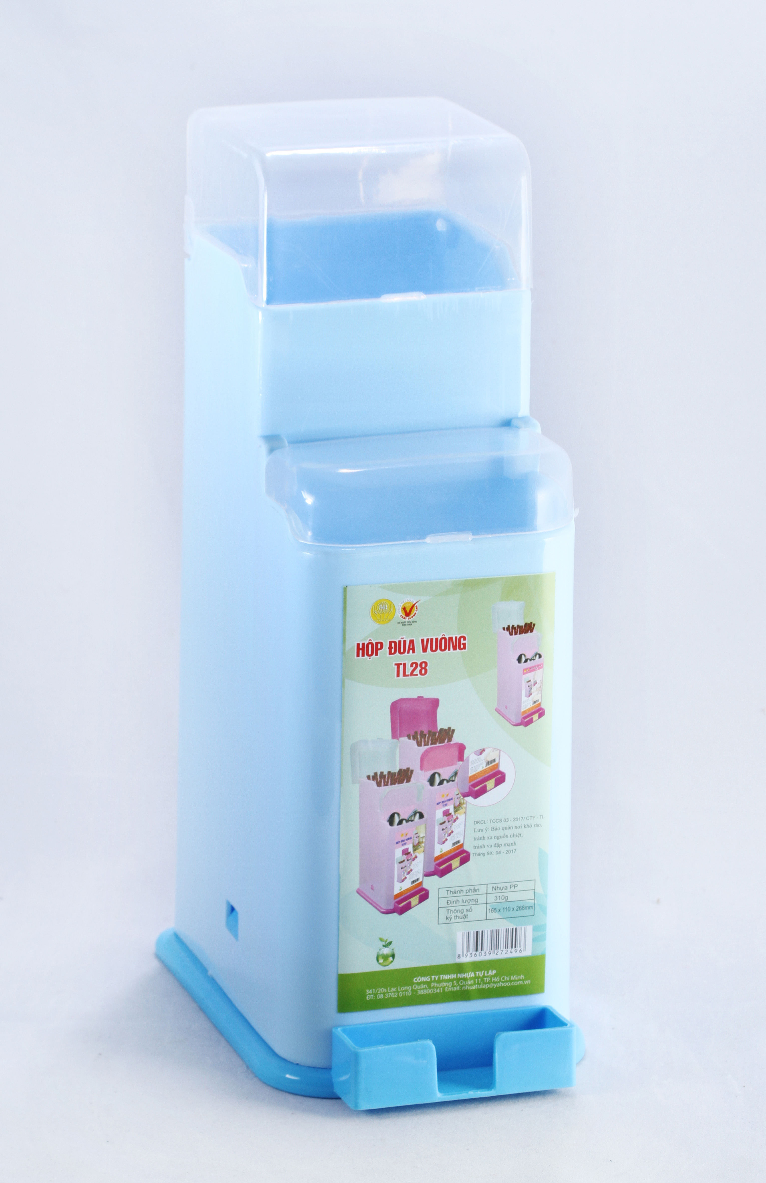 Hộp đũa vuông TỰ LẬP TL28
