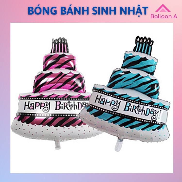Bóng bay bánh gato sinh nhật cỡ đại