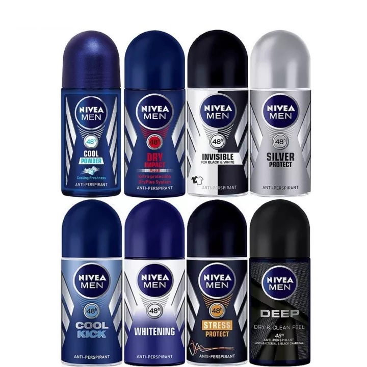 Lăn nách khử mùi 48h Nivea cho Nam, Nữ